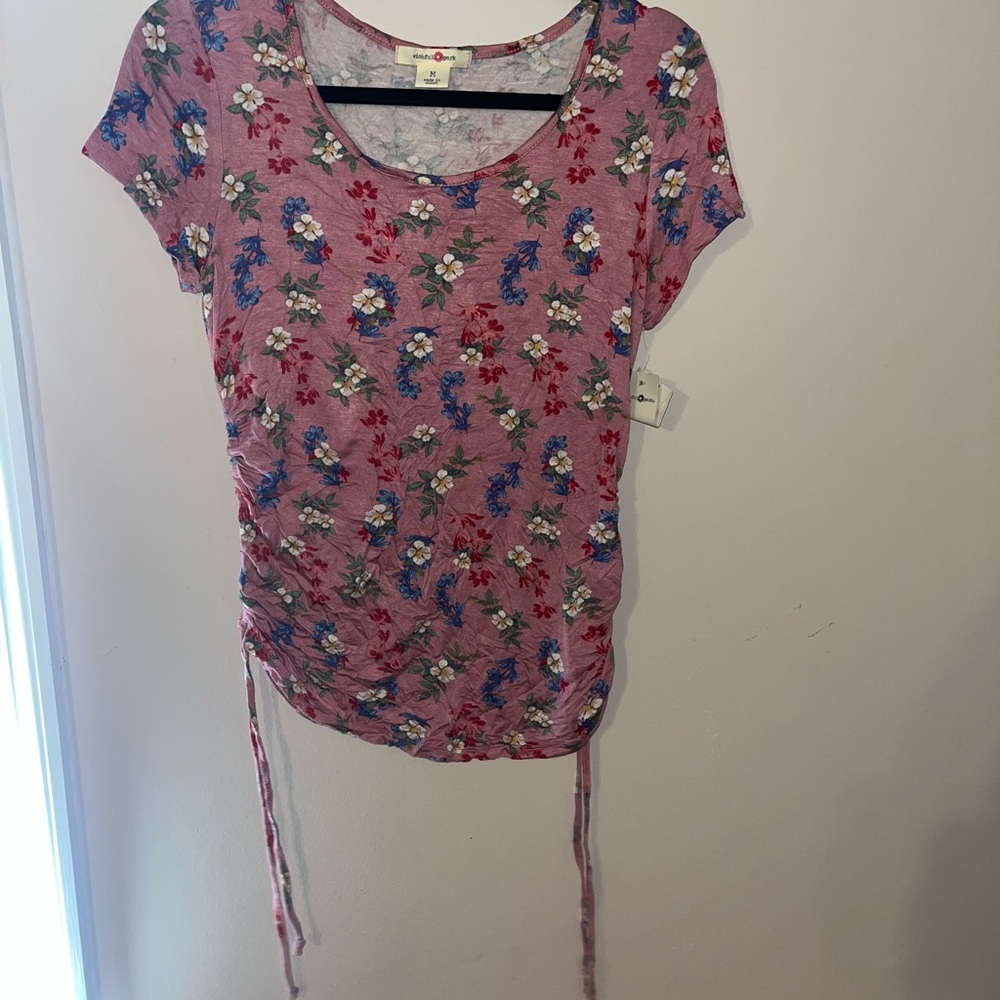 🔥Wishful Park Pink Floral Blouse